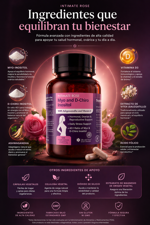 Inositol Woman 120 cap💊 ✨ Para tu bienestar diario💜