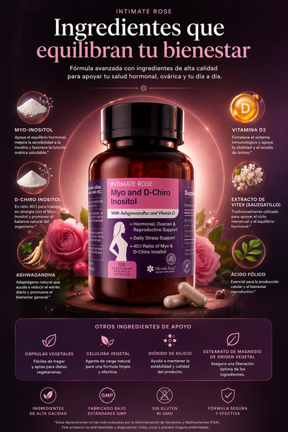 Inositol Woman 120 cap💊 ✨ Para tu bienestar diario💜