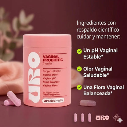 Probióticos Vaginales en Cápsulas
