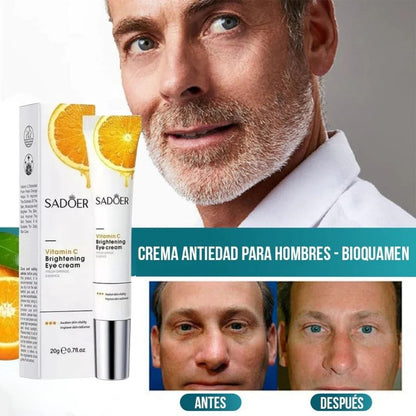 Crema Antiedad para Hombres - Sadoer Men [Vitamina C, Ácido Hialurónico + Niacinamida]