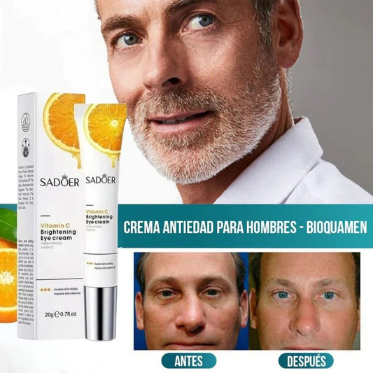 Crema Antiedad para Hombres - Sadoer Men [Vitamina C, Ácido Hialurónico + Niacinamida]